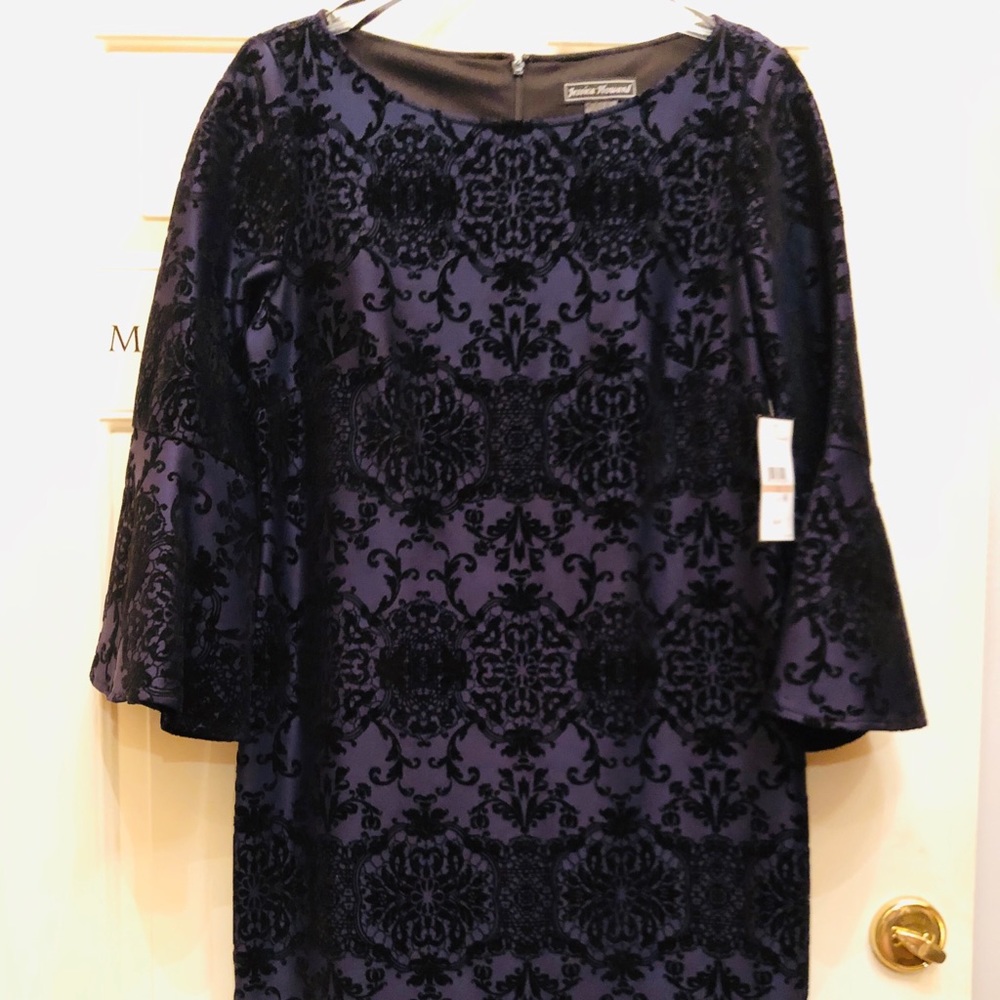 Navy Blue Jessica Howard Sheath Dress